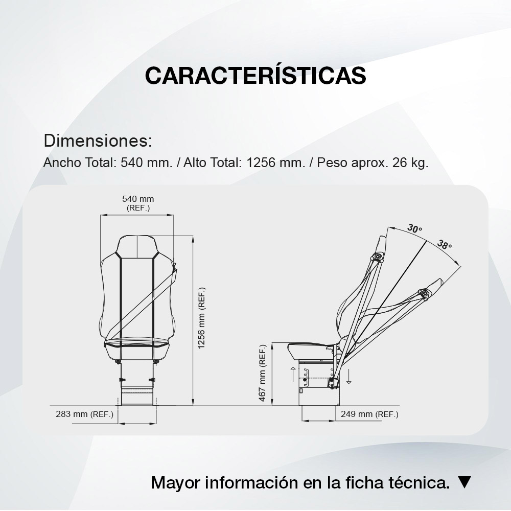 Diagrama Asiento Galaxy